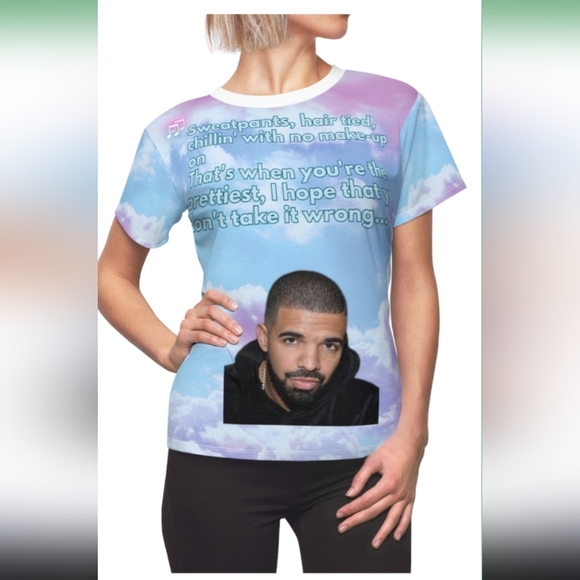New Drake Summer Edition! Woman's Tee Short Sleeve ! Iconic Lyrics ! - Picture 2 of 7
